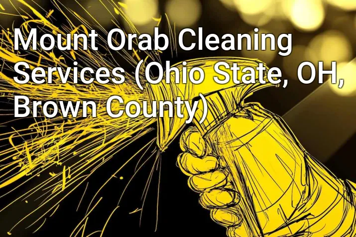 Mount Orab Cleaning Services (Ohio State, OH, Brown County)