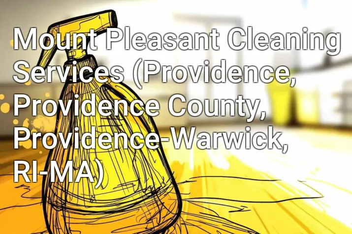 Mount Pleasant Cleaning Services (Providence, Providence County, Providence-Warwick, RI-MA)