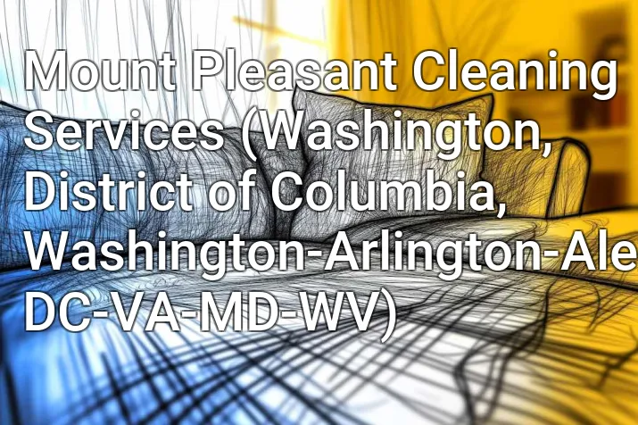 Mount Pleasant Cleaning Services (Washington, District of Columbia, Washington-Arlington-Alexandria, DC-VA-MD-WV)