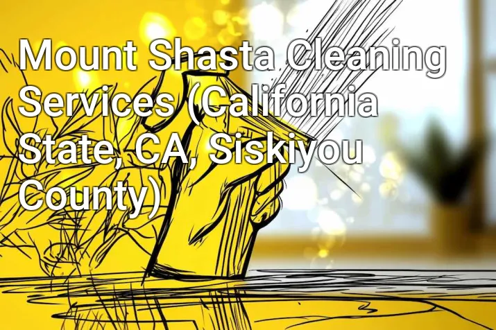 Mount Shasta Cleaning Services (California State, CA, Siskiyou County)