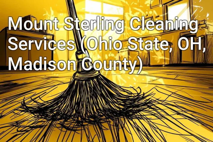 Mount Sterling Cleaning Services (Ohio State, OH, Madison County)