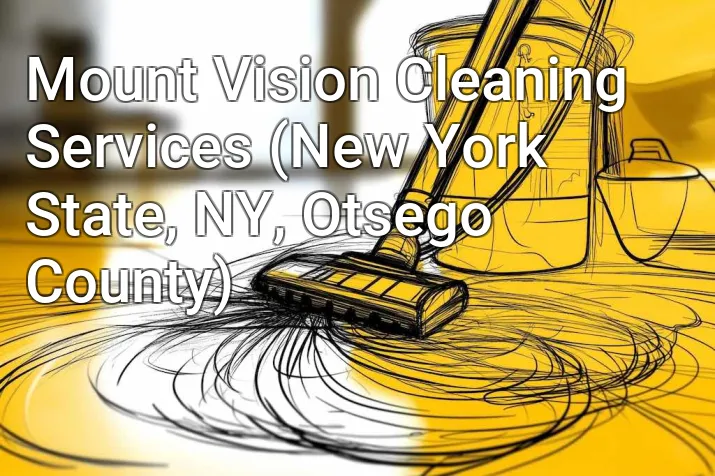 Mount Vision Cleaning Services (New York State, NY, Otsego County)