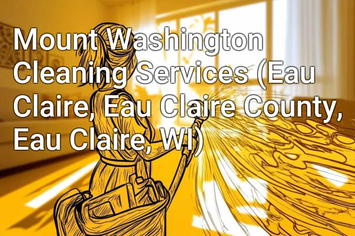 Mount Washington Cleaning Services (Eau Claire, Eau Claire County, Eau Claire, WI)
