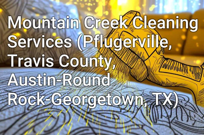 Mountain Creek Cleaning Services (Pflugerville, Travis County, Austin-Round Rock-Georgetown, TX)