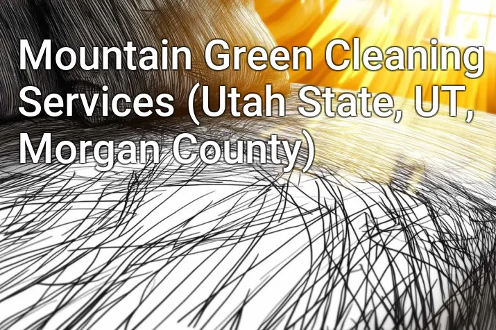 Mountain Green Cleaning Services (Utah State, UT, Morgan County)