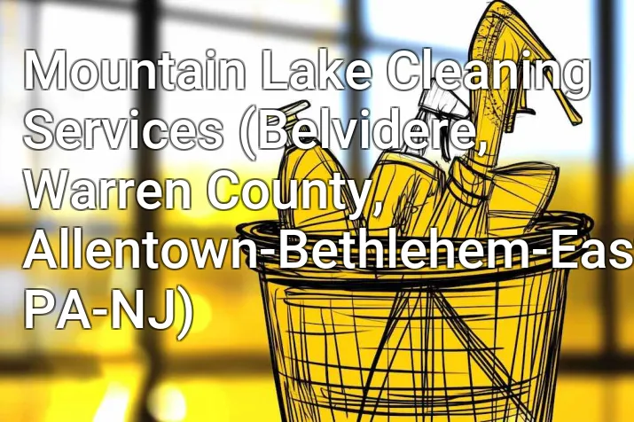 Mountain Lake Cleaning Services (Belvidere, Warren County, Allentown-Bethlehem-Easton, PA-NJ)
