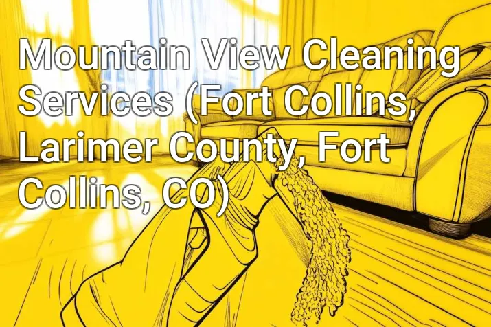 Mountain View Cleaning Services (Fort Collins, Larimer County, Fort Collins, CO)