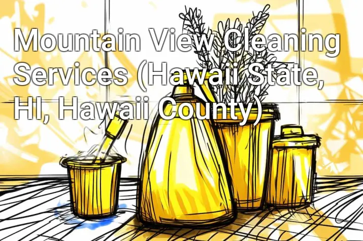 Mountain View Cleaning Services (Hawaii State, HI, Hawaii County)