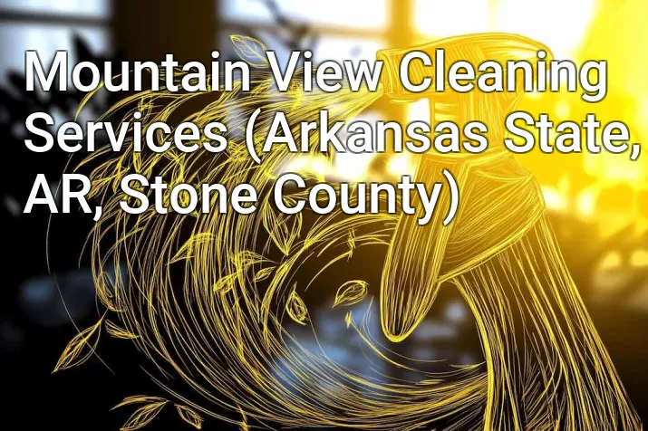 Mountain View Cleaning Services (Arkansas State, AR, Stone County)
