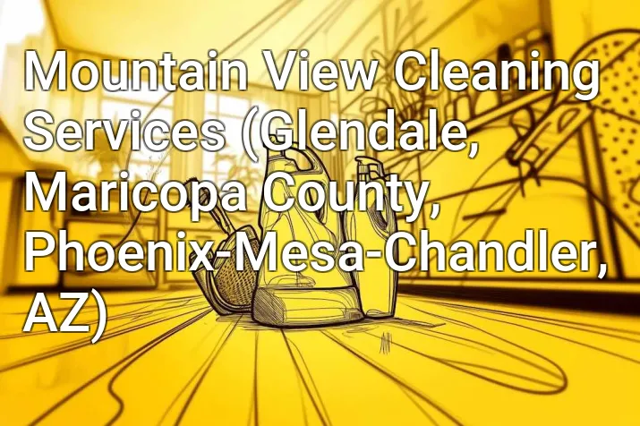 Mountain View Cleaning Services (Glendale, Maricopa County, Phoenix-Mesa-Chandler, AZ)