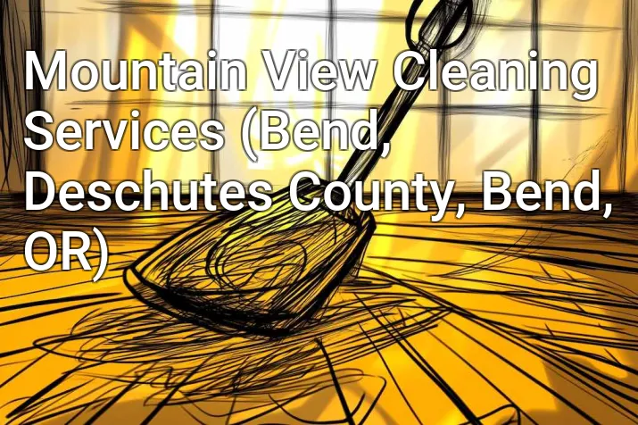 Mountain View Cleaning Services (Bend, Deschutes County, Bend, OR)