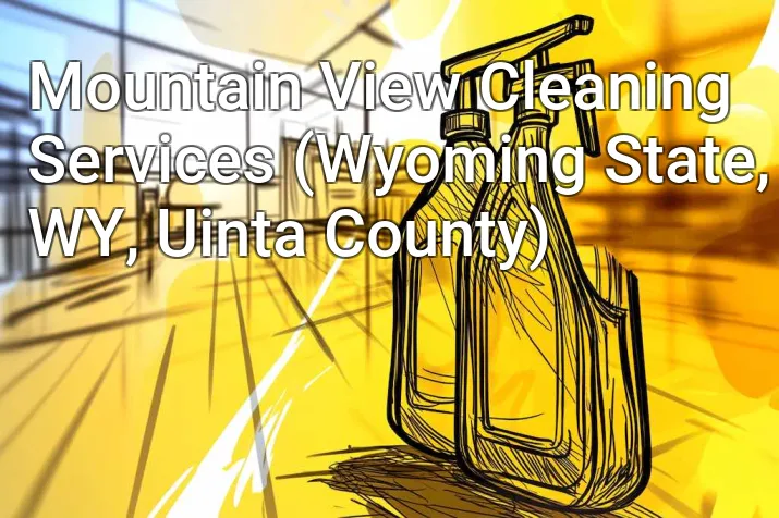 Mountain View Cleaning Services (Wyoming State, WY, Uinta County)