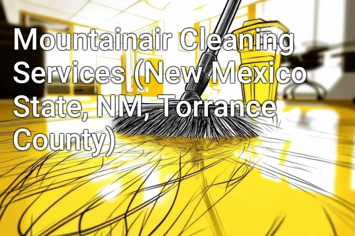 Mountainair Cleaning Services (New Mexico State, NM, Torrance County)