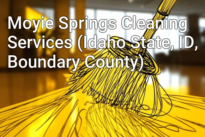 Moyie Springs Cleaning Services (Idaho State, ID, Boundary County)