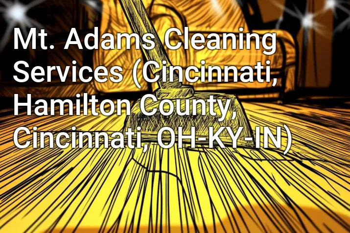 Mt. Adams Cleaning Services (Cincinnati, Hamilton County, Cincinnati, OH-KY-IN)