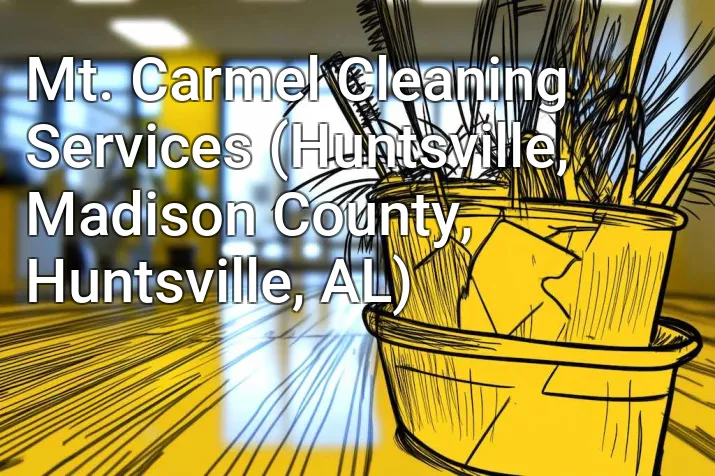 Mt. Carmel Cleaning Services (Huntsville, Madison County, Huntsville, AL)