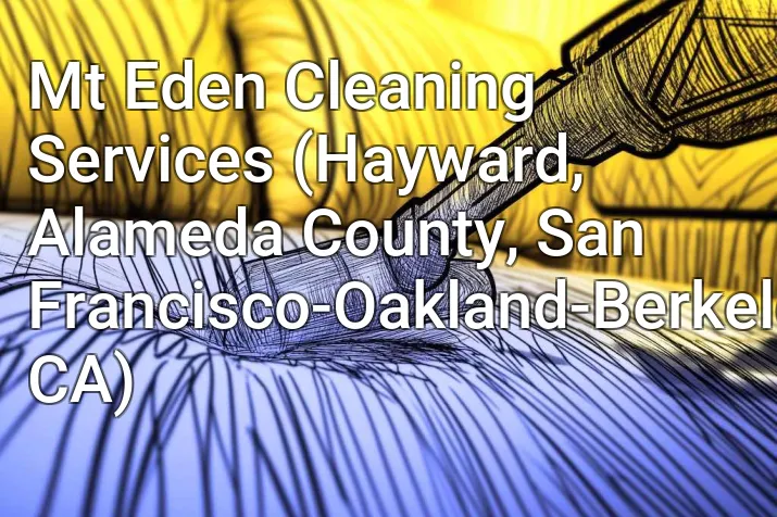Mt Eden Cleaning Services (Hayward, Alameda County, San Francisco-Oakland-Berkeley, CA)