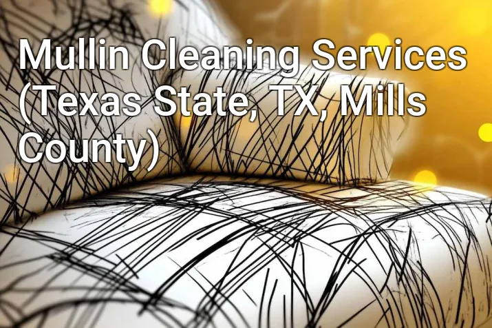 Mullin Cleaning Services (Texas State, TX, Mills County)