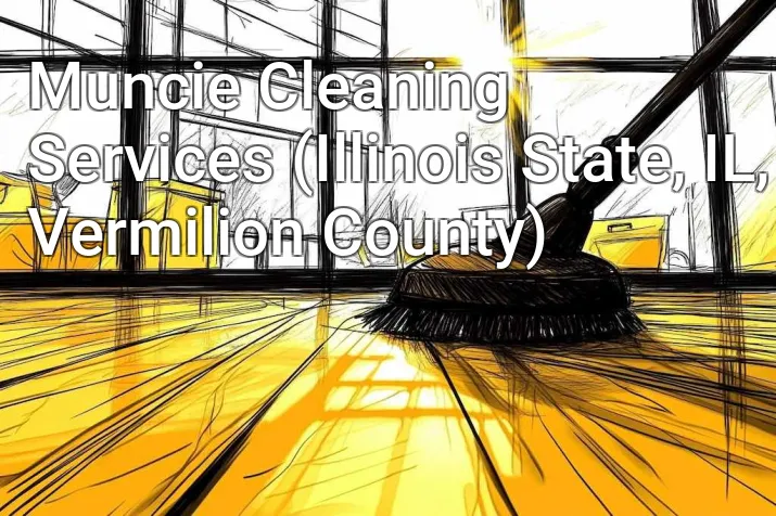 Muncie Cleaning Services (Illinois State, IL, Vermilion County)