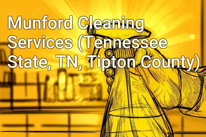 Munford Cleaning Services (Tennessee State, TN, Tipton County)