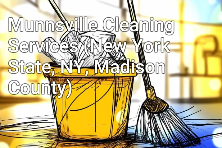 Munnsville Cleaning Services (New York State, NY, Madison County)