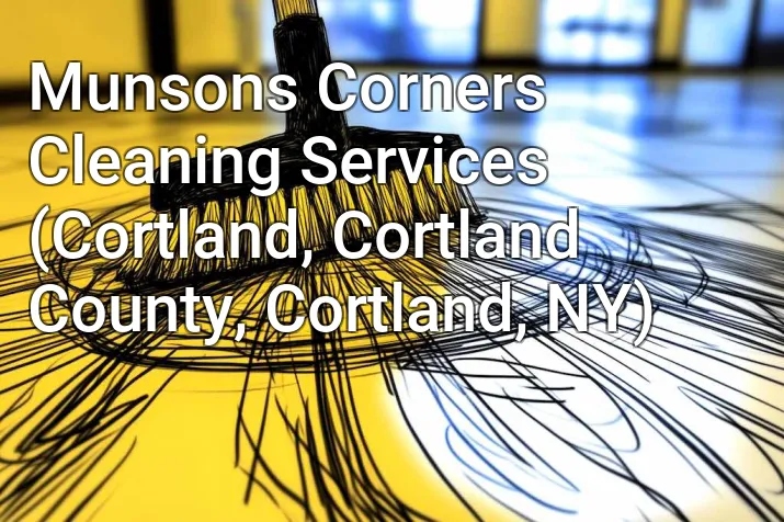 Munsons Corners Cleaning Services (Cortland, Cortland County, Cortland, NY)