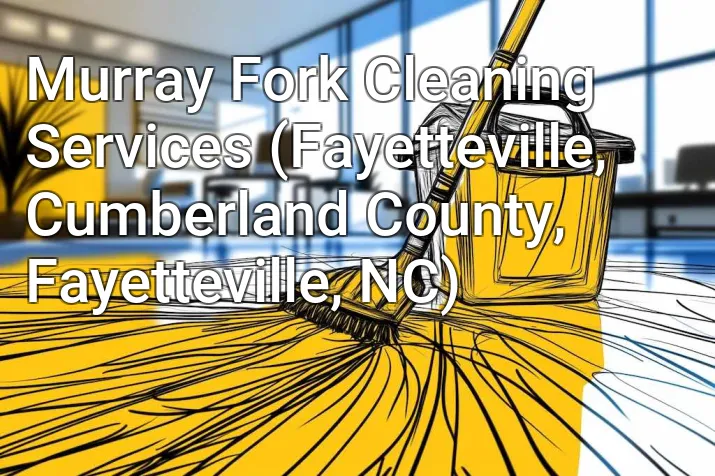 Murray Fork Cleaning Services (Fayetteville, Cumberland County, Fayetteville, NC)