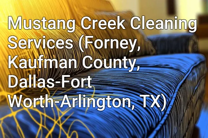 Mustang Creek Cleaning Services (Forney, Kaufman County, Dallas-Fort Worth-Arlington, TX)