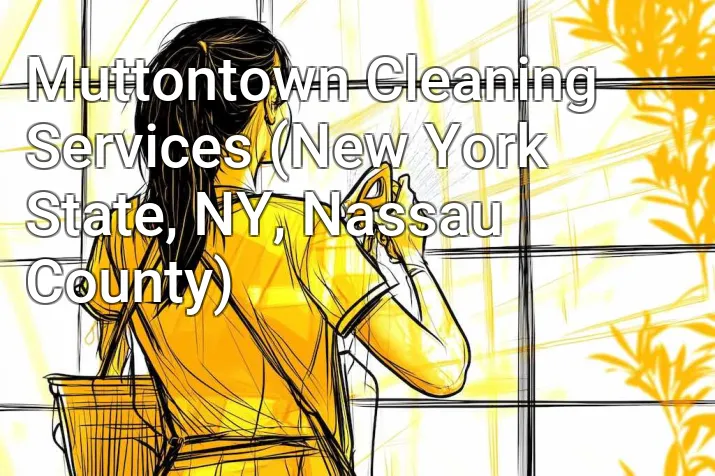 Muttontown Cleaning Services (New York State, NY, Nassau County)