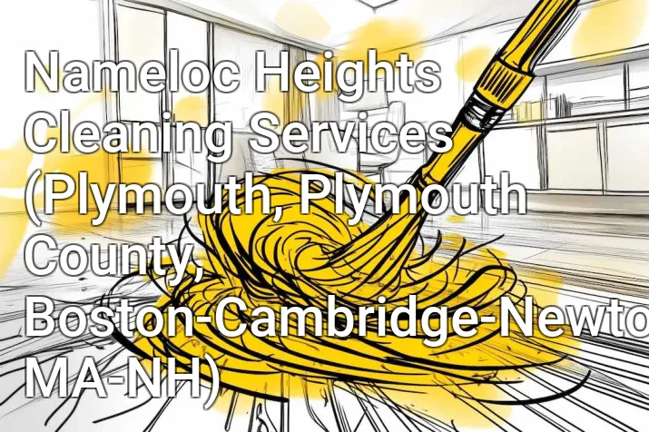 Nameloc Heights Cleaning Services (Plymouth, Plymouth County, Boston-Cambridge-Newton, MA-NH)