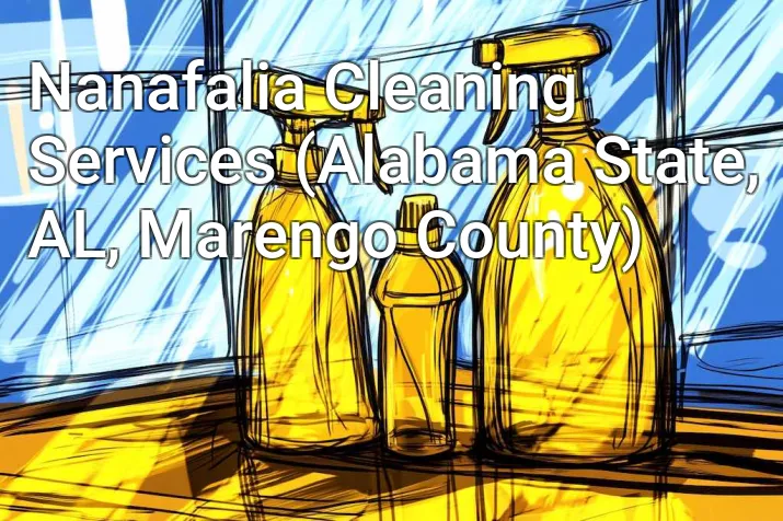 Nanafalia Cleaning Services (Alabama State, AL, Marengo County)