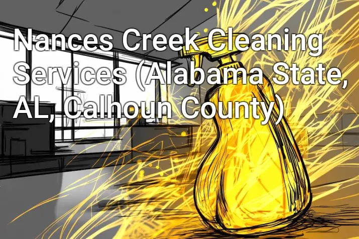 Nances Creek Cleaning Services (Alabama State, AL, Calhoun County)