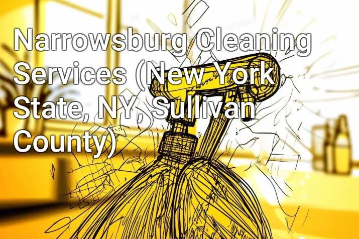 Narrowsburg Cleaning Services (New York State, NY, Sullivan County)