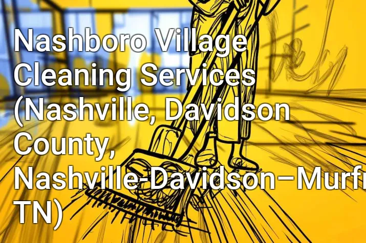 Nashboro Village Cleaning Services (Nashville, Davidson County, Nashville-Davidson–Murfreesboro–Franklin, TN)