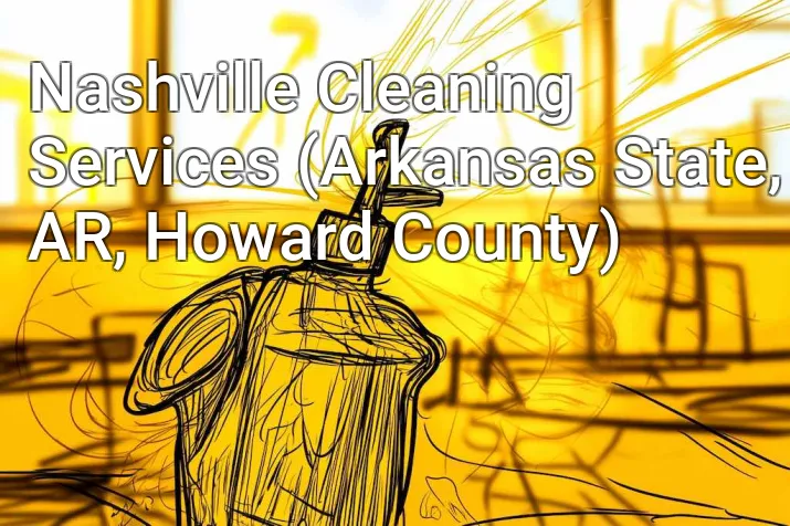 Nashville Cleaning Services (Arkansas State, AR, Howard County)