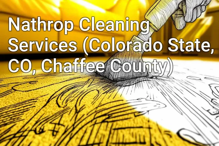 Nathrop Cleaning Services (Colorado State, CO, Chaffee County)