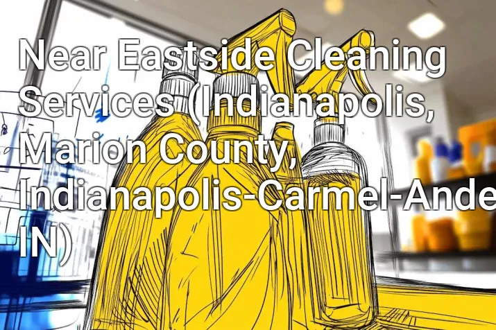 Near Eastside Cleaning Services (Indianapolis, Marion County, Indianapolis-Carmel-Anderson, IN)
