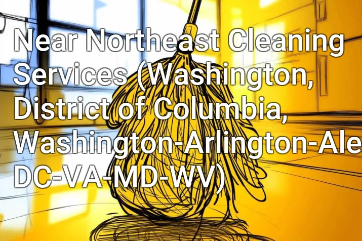 Near Northeast Cleaning Services (Washington, District of Columbia, Washington-Arlington-Alexandria, DC-VA-MD-WV)