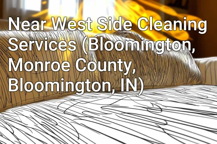 Near West Side Cleaning Services (Bloomington, Monroe County, Bloomington, IN)