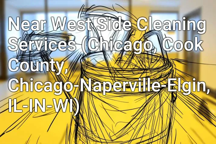 Near West Side Cleaning Services (Chicago, Cook County, Chicago-Naperville-Elgin, IL-IN-WI)