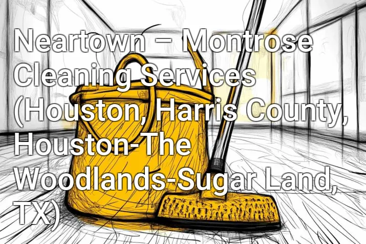 Neartown – Montrose Cleaning Services (Houston, Harris County, Houston-The Woodlands-Sugar Land, TX)