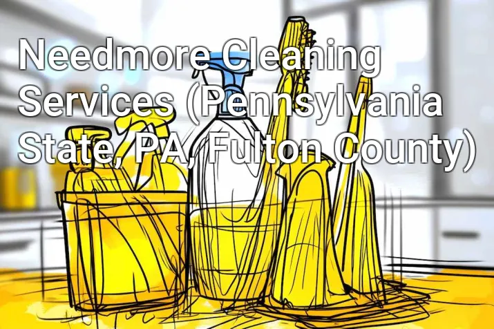 Needmore Cleaning Services (Pennsylvania State, PA, Fulton County)