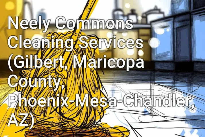 Neely Commons Cleaning Services (Gilbert, Maricopa County, Phoenix-Mesa-Chandler, AZ)