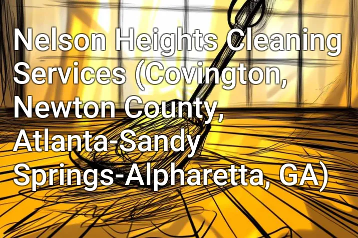 Nelson Heights Cleaning Services (Covington, Newton County, Atlanta-Sandy Springs-Alpharetta, GA)