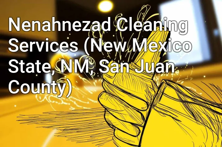 Nenahnezad Cleaning Services (New Mexico State, NM, San Juan County)