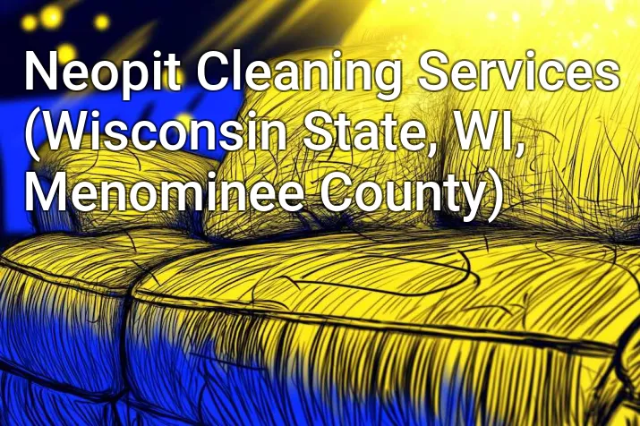 Neopit Cleaning Services (Wisconsin State, WI, Menominee County)