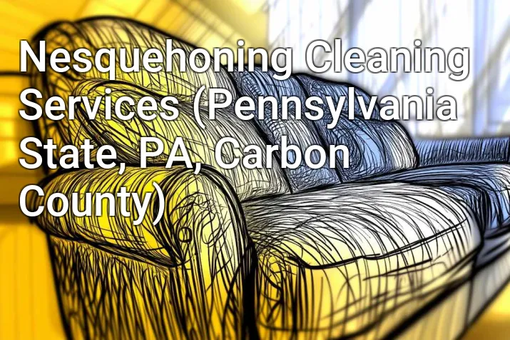 Nesquehoning Cleaning Services (Pennsylvania State, PA, Carbon County)