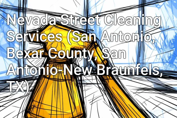 Nevada Street Cleaning Services (San Antonio, Bexar County, San Antonio-New Braunfels, TX)