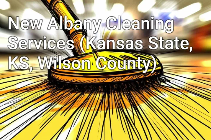 New Albany Cleaning Services (Kansas State, KS, Wilson County)