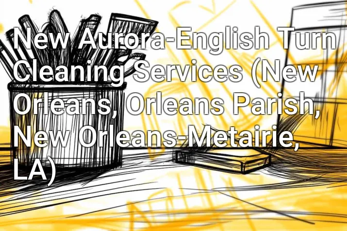 New Aurora-English Turn Cleaning Services (New Orleans, Orleans Parish, New Orleans-Metairie, LA)